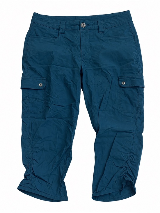 Eddie Bauer Pants - Eddie Bauer Blue Capris Casual Comfort
